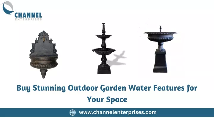 buy stunning outdoor garden water features