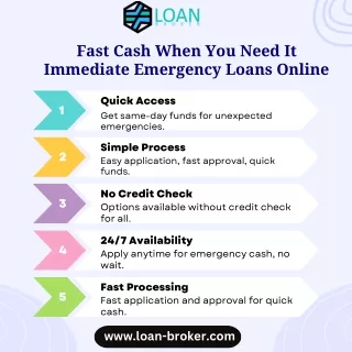 Get Emergency Cash Immediately with Our Quick Approval Loans