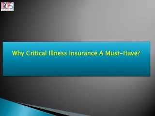 Top Benefits Of Critical Illness Insurance In India