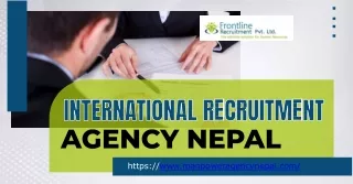 Frontline Recruitment: Leading International Recruitment Agency Nepal