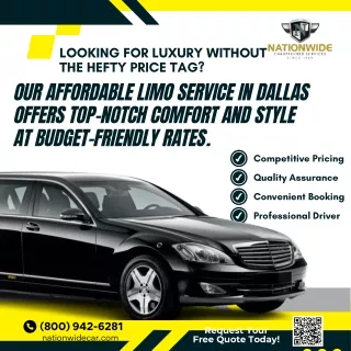 Affordable Limo Service Dallas