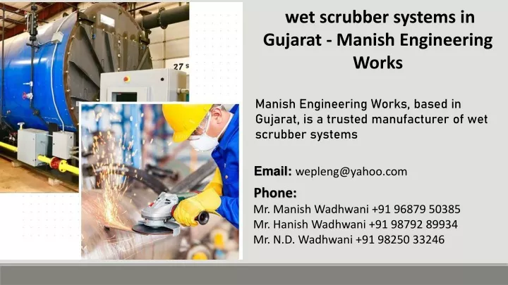 wet scrubber systems in gujarat manish