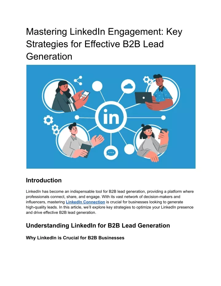 mastering linkedin engagement key strategies