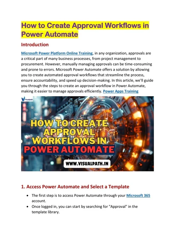 how to create approval workflows in how to create
