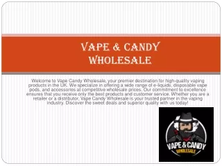 Vape & Candy Wholesale