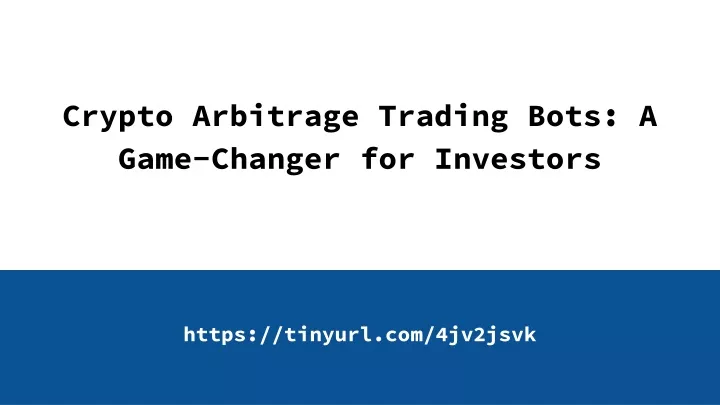 crypto arbitrage trading bots a game changer for investors