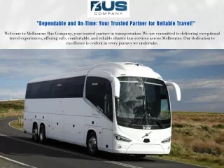 RELIABILITY GUARANTEED - YOUR TRUSTED PARTNER FOR ON-TIME TRAVEL!