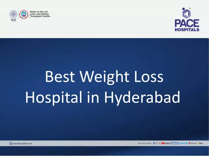 best weight loss hospital in hyderabad