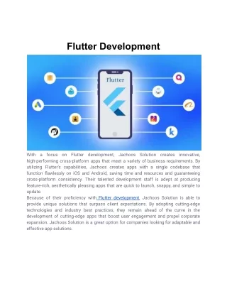 Flutter Development