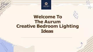 Bedroom Lighting Ideas | The Aurum