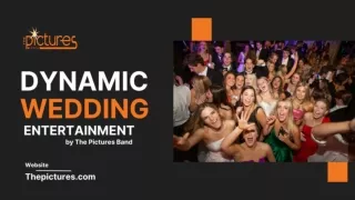 Dynamic Wedding Entertainment by The Pictures Band