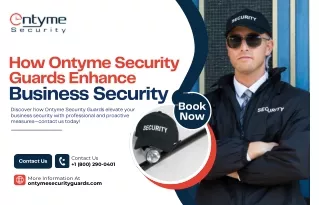 How Ontyme Security Guards Enhance Business Security