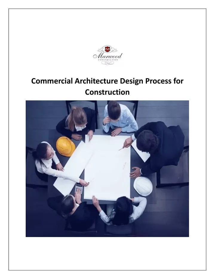 commercial architecture design process