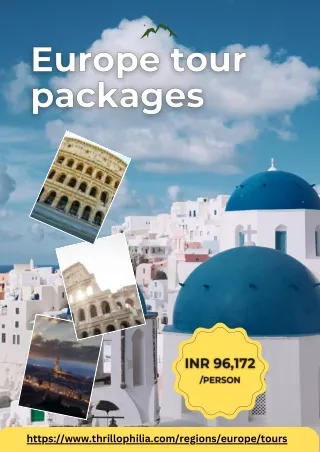 Europe tour packages