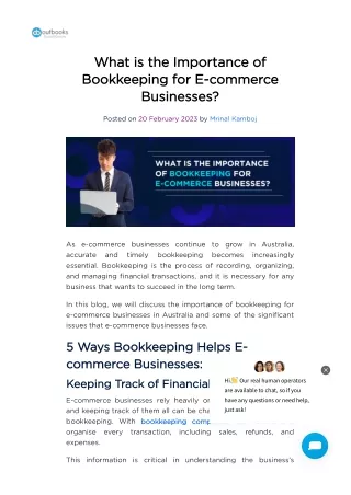 E-Commerce Bookkeeping 101: Why Accurate Financial Tracking is Non-Negotiable
