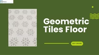 geometric tiles floor