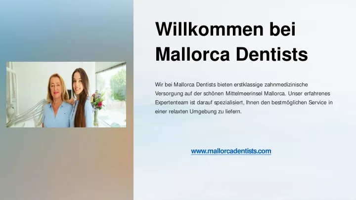 willkommen bei mallorca dentists