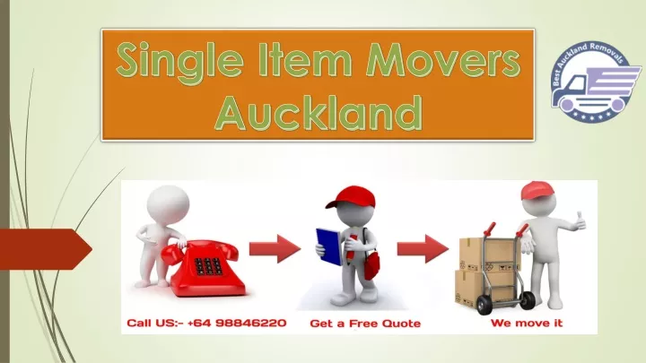 single item movers auckland