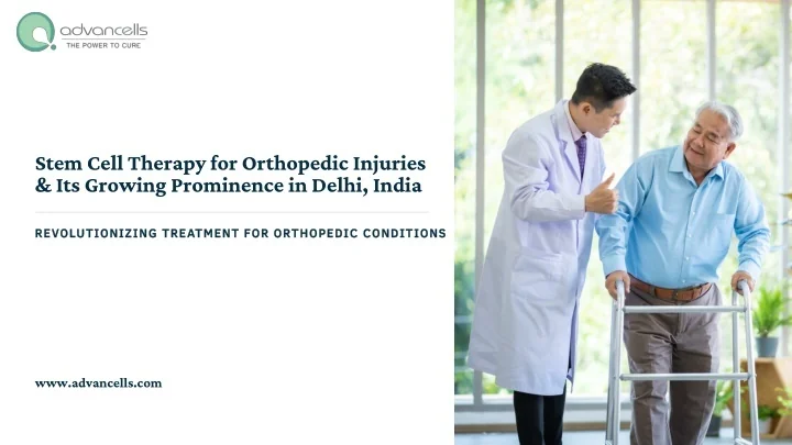 PPT - Stem Cell Therapy for Orthopedic Injuries & Its Growing ...