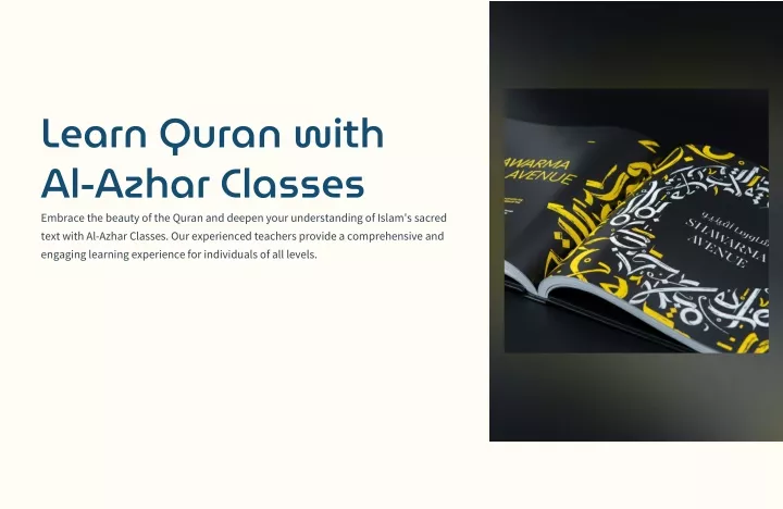 learn quran with al azhar classes embrace