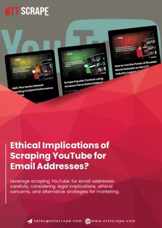 ethical implications of scraping youtube