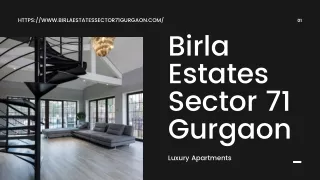 Birla Estates Sector 71 Gurgaon