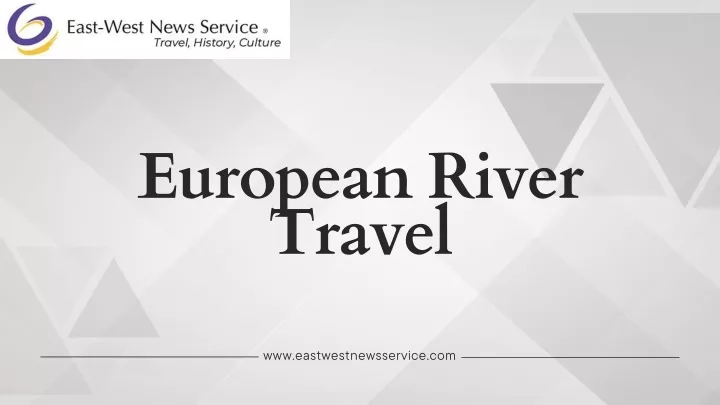 european river travel