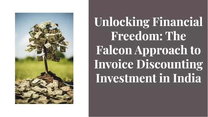 unlocking financial freedom the falcon approach