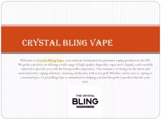 Crystal Bling Vape