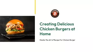 Delicious Recipe Of Chicken Burger_ BBurger