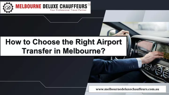 how to choose the right airport transfer