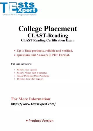 college placement clast reading clast reading