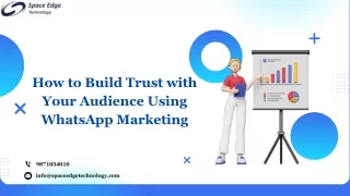 how to build trust with your audience using