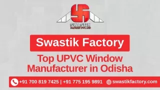 Top UPVC Window Manufacturer in Odisha