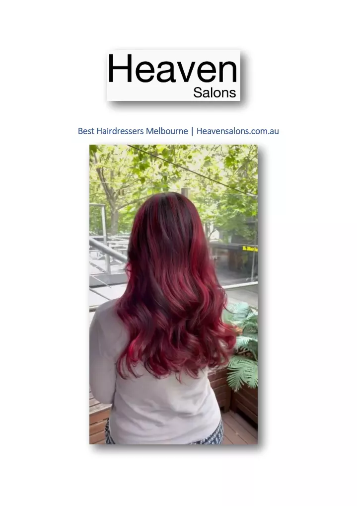 best hairdressers melbourne heavensalons