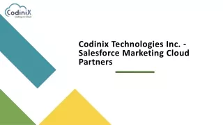 Salesforce Marketing cloud partner