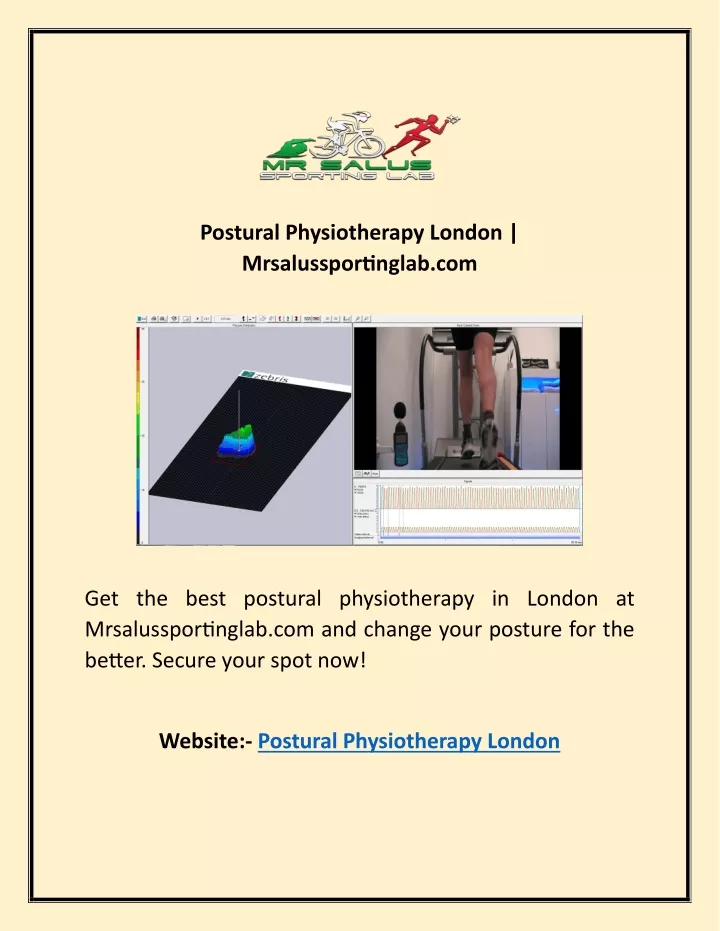 postural physiotherapy london mrsalussportinglab