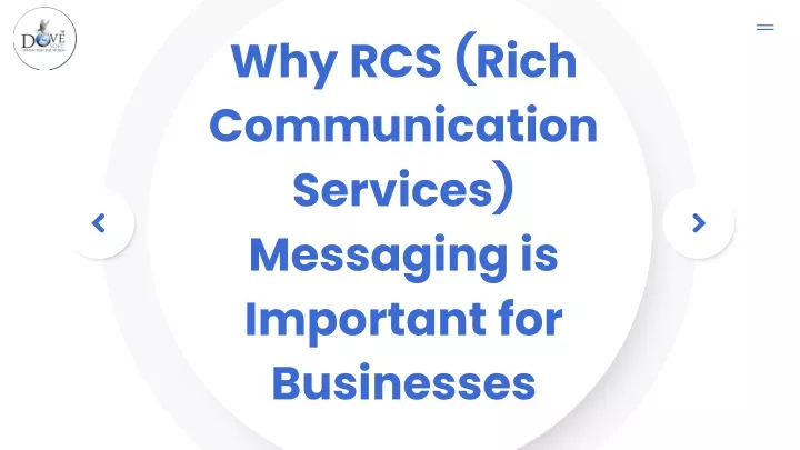 why rcs rich communication services messaging