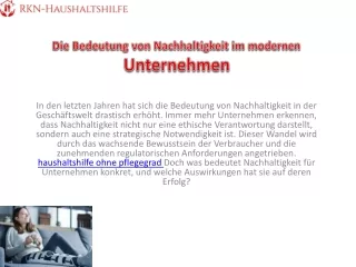 Haushaltshilfe ohne Pflegegrad: Unterstützung im Alltag ohne offizielle Pflegeei