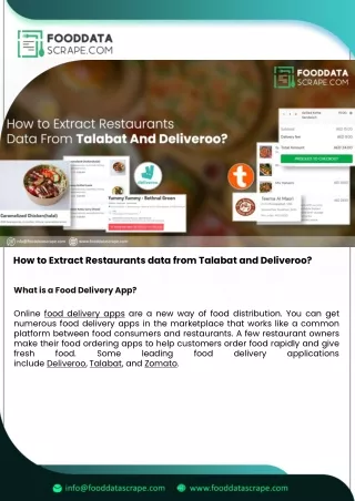 how to extract restaurants data from talabat