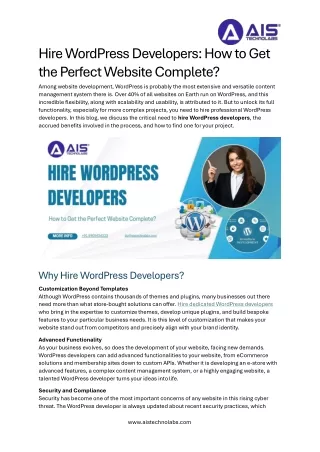 hire wordpress developers how to get the perfect