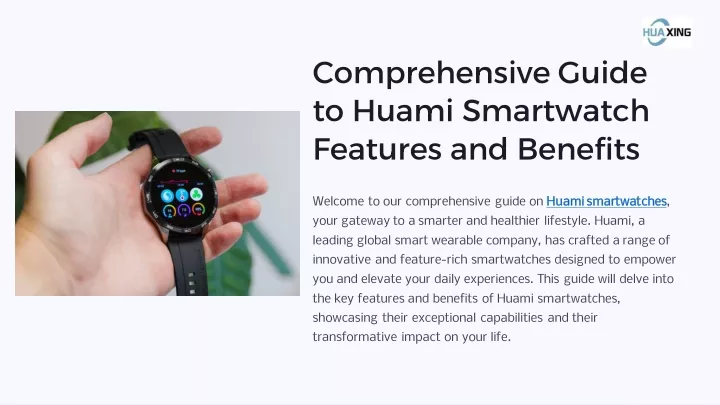 comprehensive guide to huami smartwatch features