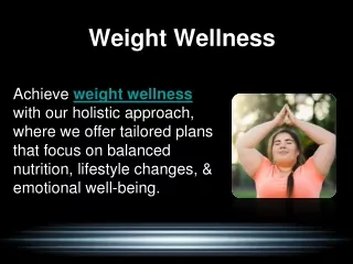 Weight Wellness