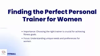 Selecting the Ideal Personal Trainer for Women Key Considerations