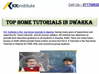 top home tutorials in dwarka