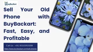 Sell Your Old Phone with BuyBackart Fast, Easy, and Profitable