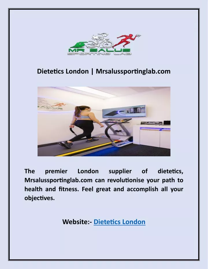 dietetics london mrsalussportinglab com