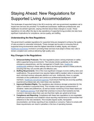 Staying Ahead_ New Regulations for Supported Living Accommodation