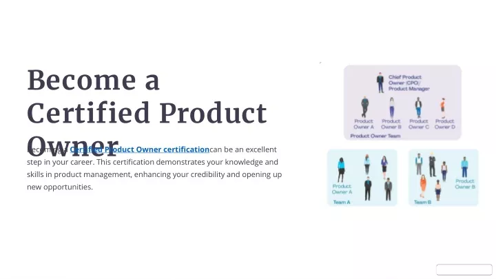 become a certified product owner