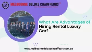 What Are Advantages of Hiring Rental Luxury Car